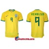 Virallinen Fanipaita Brasilia Richarlison 9 Kotipelipaita MM-Kisat 2022 - Miesten
